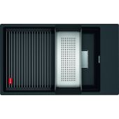 Franke Kanon KNG 110-62 zlewozmywak 62x42 cm Fragranite onyx 125.0528.620