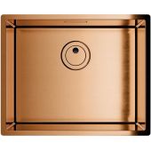 Globalo Exclusive Riwolo 40.1 Copper zlewozmywak stalowy 44x44 cm miedziany RIWOLO_40_1_COPPER