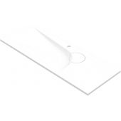 Outlet - Vayer Boomerang umywalka 160x50 cm prostokątna biała 160.050.005.3-1.0.1.X.0