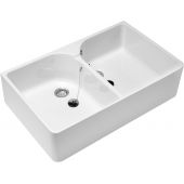 Villeroy & Boch O.Novo umywalka 79,5x51 cm prostokątna podwójna biała 63310001