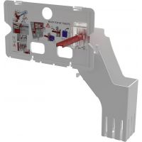 Alca pojemnik na kostki higieniczne P169