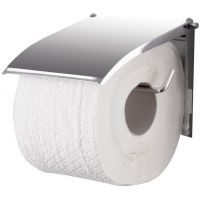 AWD Interior uchwyt na papier toaletowy z pokrywą chrom AWD02091338