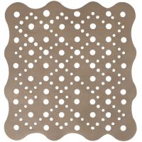 AWD Interior mata antypoślizgowa 51x51 cm brązowa AWD02091486