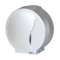Bisk Masterline pojemnik na papier toaletowy Jumbo-P2 srebrny mat 00505