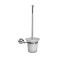 BISK For You szczotka toaletowa ścienna chrom-szklana 1182