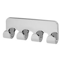 BISK Natura wieszak na ręcznik chrom 04317