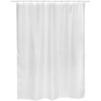 BISK Rist zasłona prysznicowa 200x180 cm biała 08377