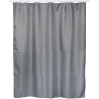 BISK Rist zasłona prysznicowa 200x180 cm szara 08378