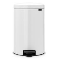 Brabantia NewIcon kosz na śmieci 20 l pedałowy biały 114243