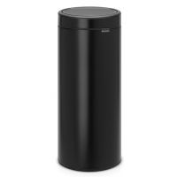 Brabantia Touch Bin New kosz na śmieci 30 l czarny mat 115301