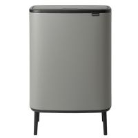 Brabantia Bo Touch Bin Hi pojemnik na odpady 60 l do segregacji szary 130663