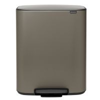 Brabantia Bo pojemnik na odpady 60 l pedałowy grafit 211409