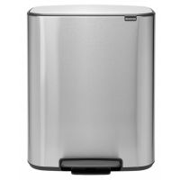 Brabantia Bo pojemnik na odpady 60 l pedałowy stal mat FPP 211461