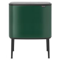 Brabantia Bo Touch Bin pojemnik na odpady 34 l do segregacji zielony 304187