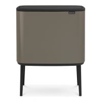 Brabantia Bo Touch Bin pojemnik na odpady 33 l do segregacji grafit 316043