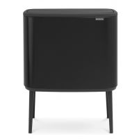 Brabantia Bo Touch Bin pojemnik na odpady 33 l do segregacji czarny mat 316067