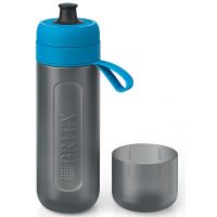 Brita Active butelka filtrująca 0,6 l z wkładem MicroDisc czarna/niebieska 1020336