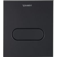 Duravit DuraSystem przycisk spłukujący do pisuaru czarny mat WD5004031000