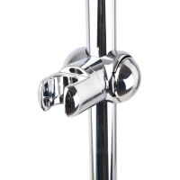 Duschy uchwyt prysznicowy przesuwny do drążka chrom 106-90