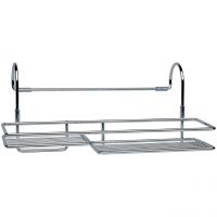 Duschy półka 40 cm na brzeg wanny chrom 584-90