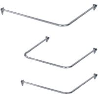 Duschy Kombi drążek zasłony prysznicowej regulowany chrom 673-90