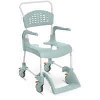Etac Clean wózek inwalidzki z funkcją toalety zielona laguna 80229211