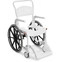 Etac Clean wózek inwalidzki z funkcją toalety biały 80229276