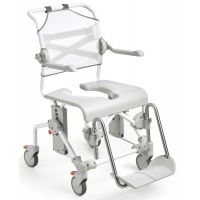Etac Swift Mobil 2 wózek inwalidzki z funkcją toalety biały 80229400