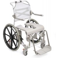 Etac Swift Mobil 2 wózek inwalidzki z funkcją toalety biały 80229402