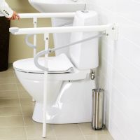 Etac OptimaL poręcz ułatwiająca korzystanie z toalety biała 80303006