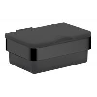 Emco Loft pudełko na chusteczki nawilżane ścienne czarne 053913301