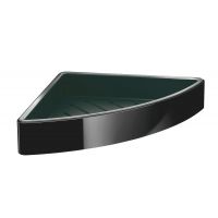 Emco Loft mydelniczka ścienna narożna czarny 054513303