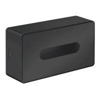 Emco Loft pudełko na chusteczki higieniczne czarny 055713400