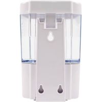 Faneco Jet dozownik do mydła automatyczny 700 ml ścienny biały/transparentny SA700PWWT