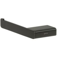 Geesa Shift uchwyt na papier toaletowy lewy czarny metal szczotkowany 919909-09-L