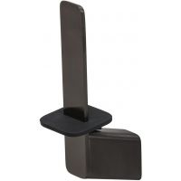 Geesa Shift uchwyt na papier toaletowy czarny metal szczotkowany 919912-09