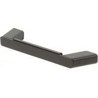 Geesa Shift uchwyt prysznicowy prosty 35 cm czarny metal szczotkowany 919906-09