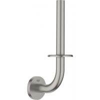 Grohe QuickFix uchwyt na papier toaletowy zapasowy stal nierdzewna 41186DC0