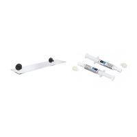 Zestaw Grohe Start półka 53 cm czarna i klej montażowy QuickFix (412022430, 41128000)