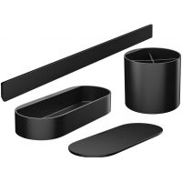 Hansgrohe WallStoris zestaw akcesoriów czarny mat 27968670
