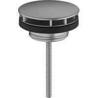 Hansgrohe korek do umywalki czarny chrom szczotkowany 50001340