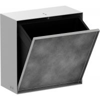 Hansgrohe XtraStoris Original kosz na śmieci wnękowy 6 l biały mat 56090700