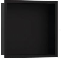 Hansgrohe XtraStoris Individual półka wnękowa 30x30x10 cm czarny mat 56098670