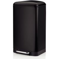 Kela Davino kosz na śmieci 30 l czarny mat 10923