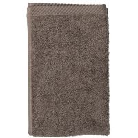 Kela Ladessa ręcznik łazienkowy 30x50 cm bawełna kamienna szarość 23195