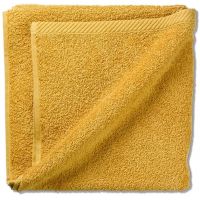 Kela Ladessa ręcznik łazienkowy 50x100 cm bawełna żółty 23294