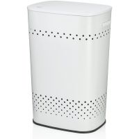 Kela Malaga kosz na bieliznę i pranie 60 l biały KE-23963