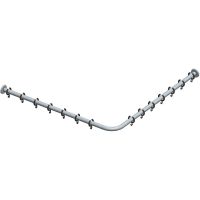 Keuco Plan drążek zasłony prysznicowej narożny 120 cm chrom 14939011200