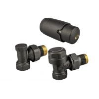 KFA Armatura Komfort Pro zestaw termostatyczny grafit 757-130-61-BL