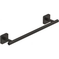 Kludi Vela S drążek na ręcznik 30 cm czarny szczotkowany 25962N2